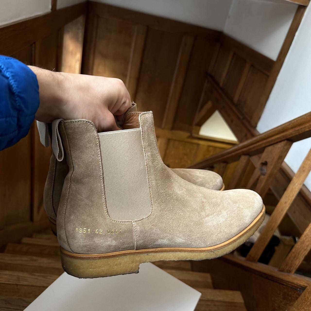 Common projects sand chelsea boot best sale