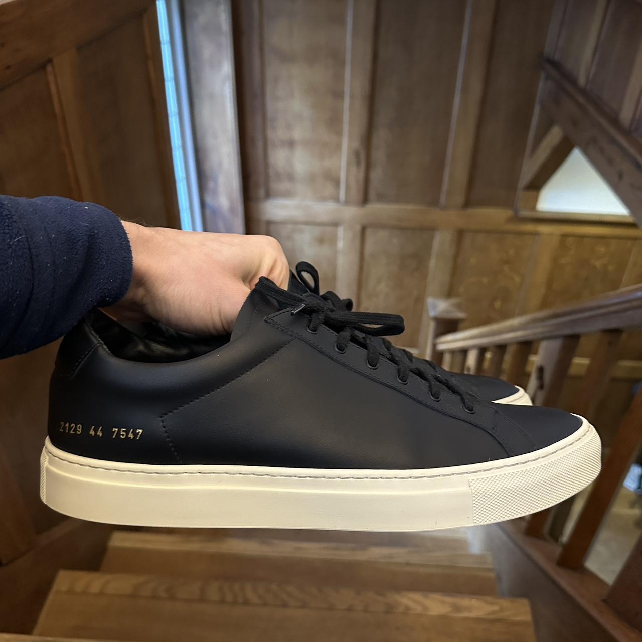 Common projects achilles 2025 low black and white