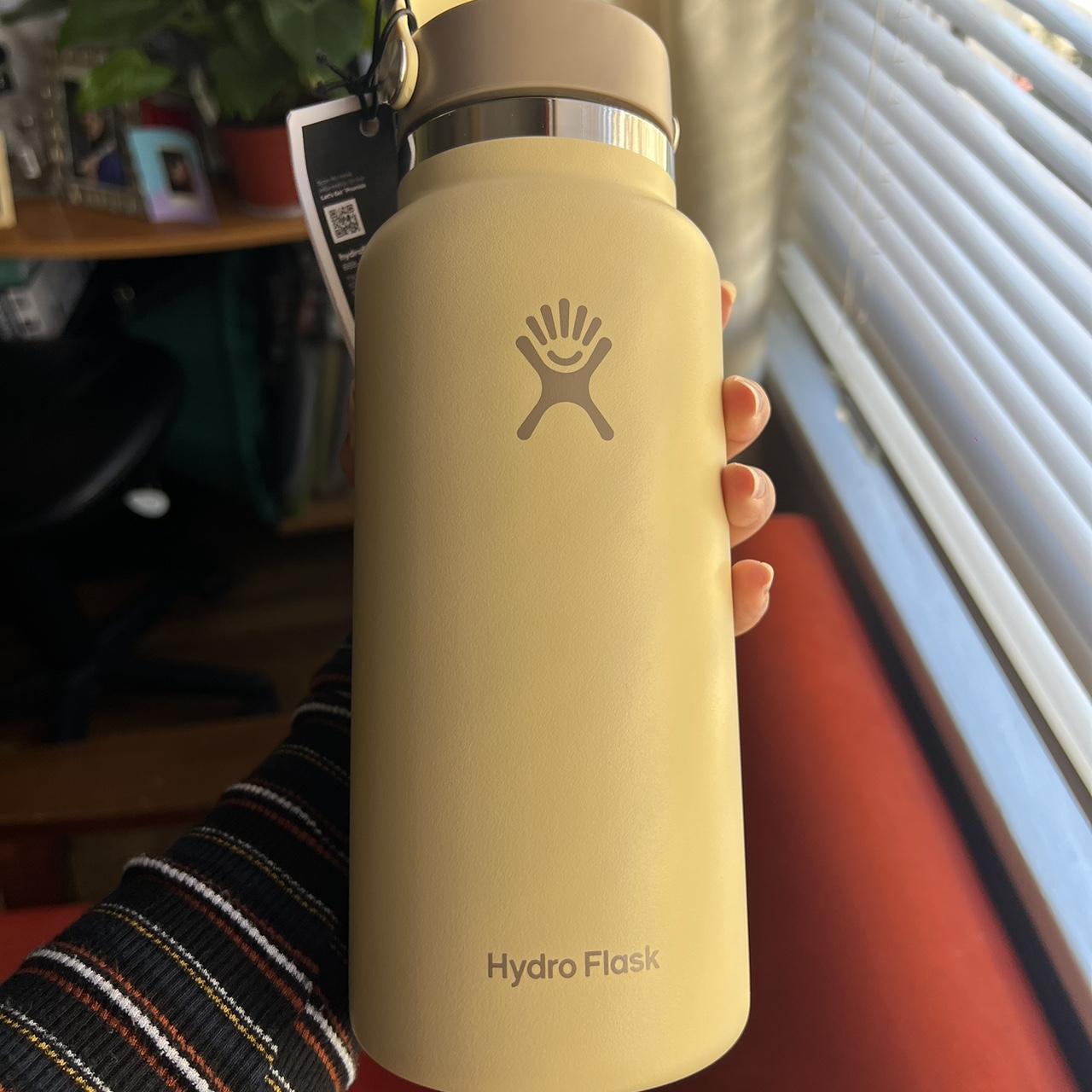 tan Whole Foods limited edition hydroflask!! sold... Depop