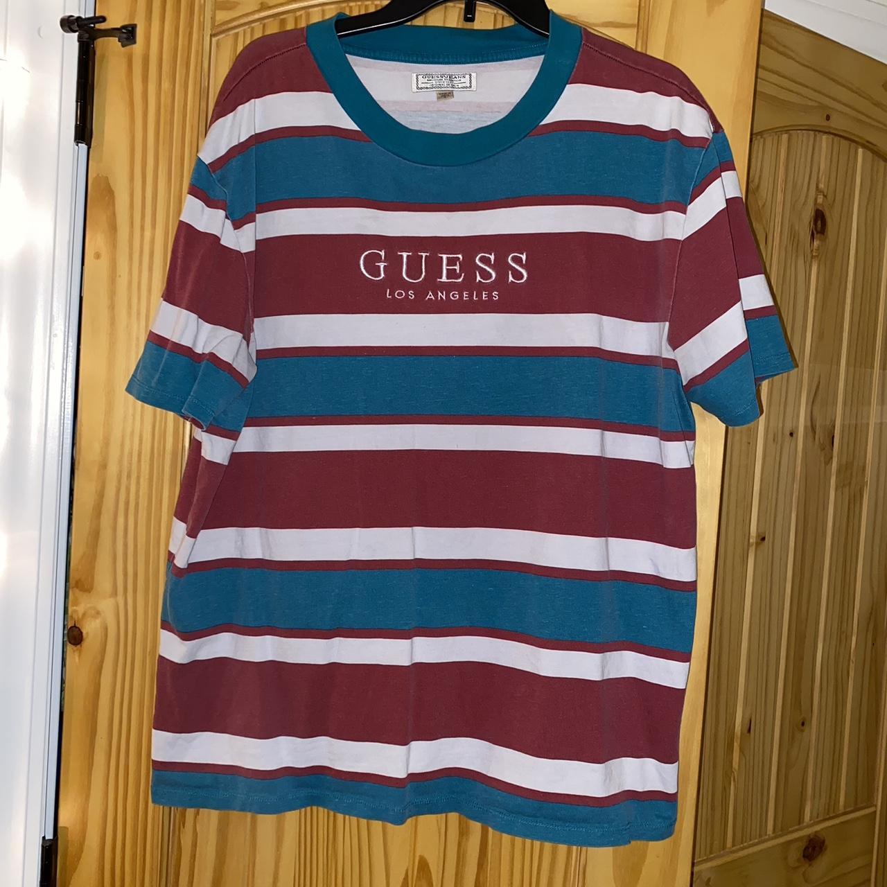 Guess green 2024 and pink stripe