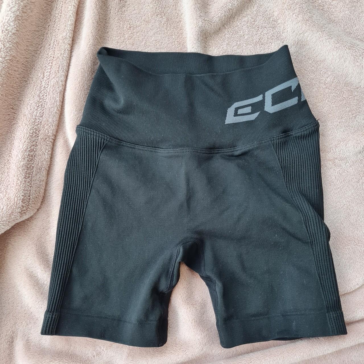 ECHT Apparel Black ECHT FORCE SCRUNCH SHORTS 🧡NEW - Depop