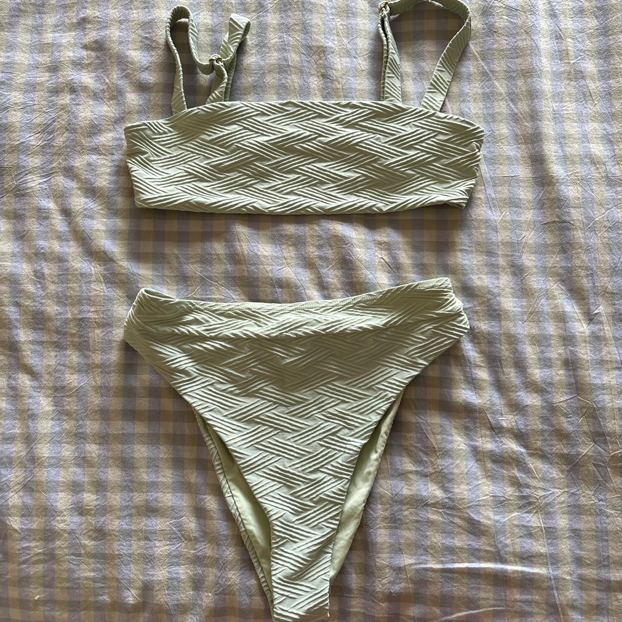 Cartia Mallan X Glassons Swim In Green Worn Once Depop