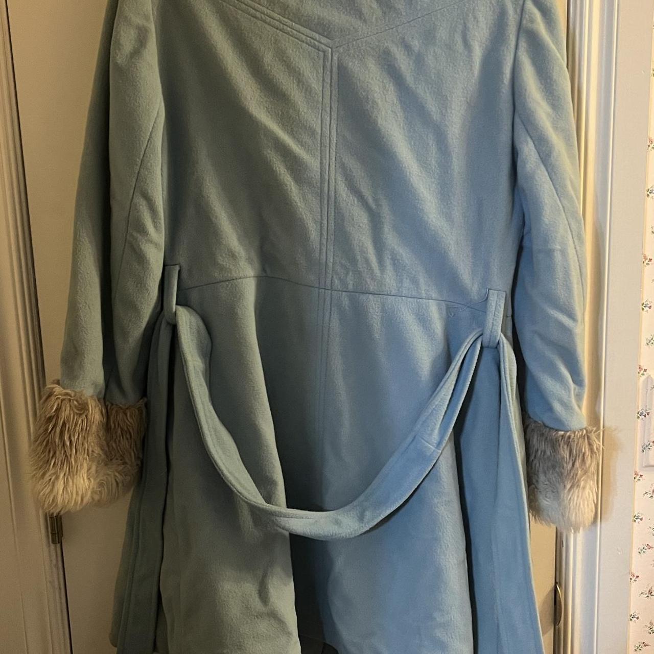 American Vintage Women's Blue Coat (4)