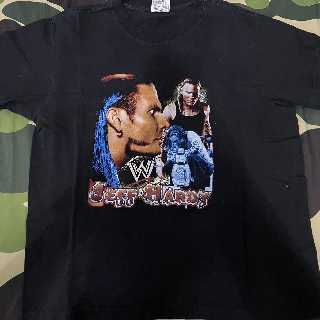 JEFF HARDY GRAPHIC TEE. NEVER WORN. SIZE LARGE, FITS... - Depop