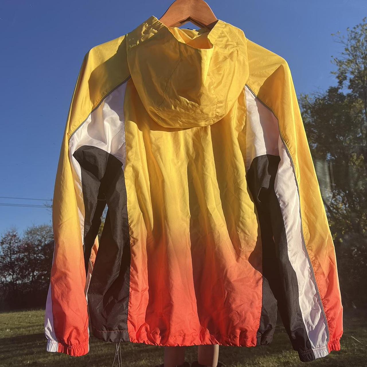 Orange jacket nike on sale