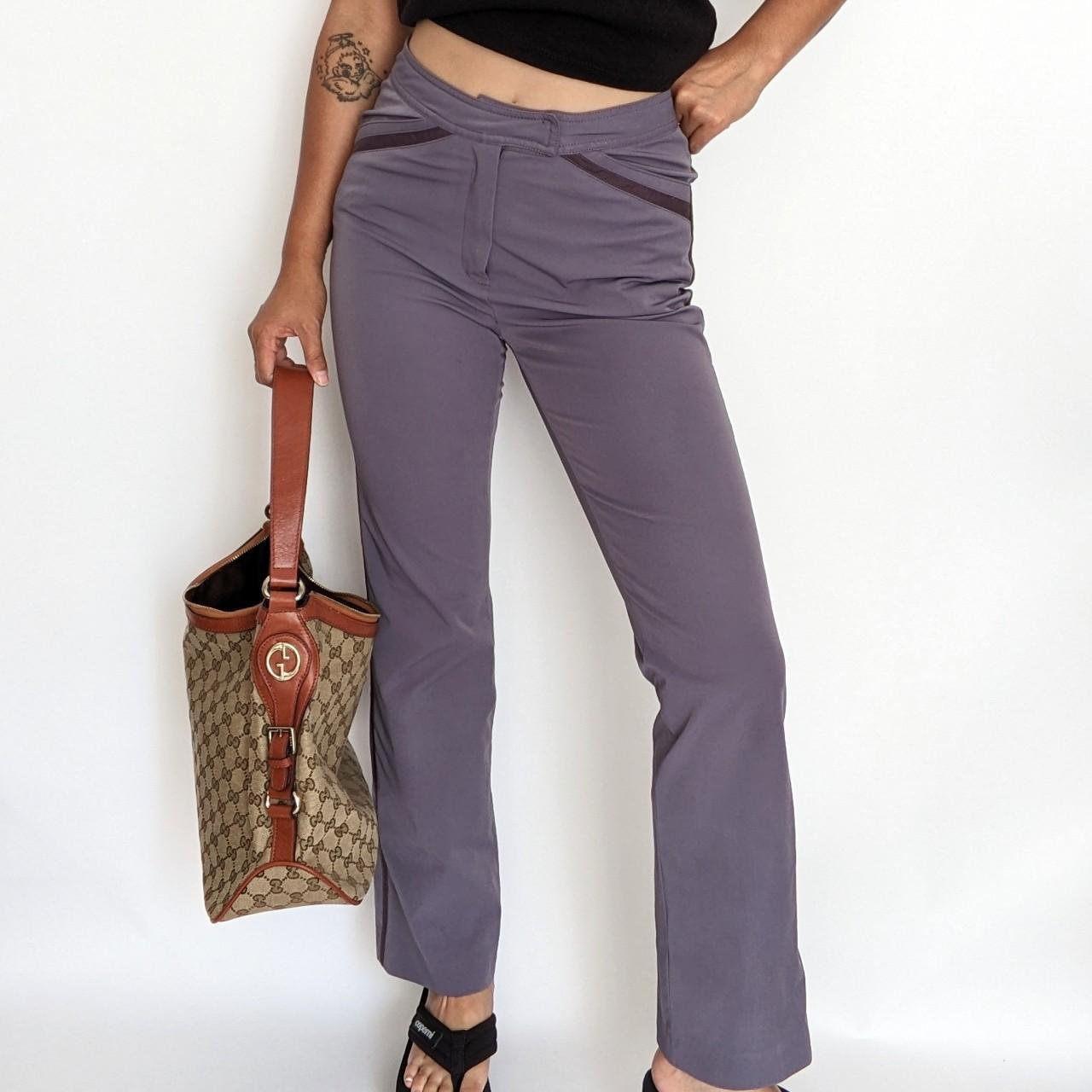Women's Purple Trousers | Depop