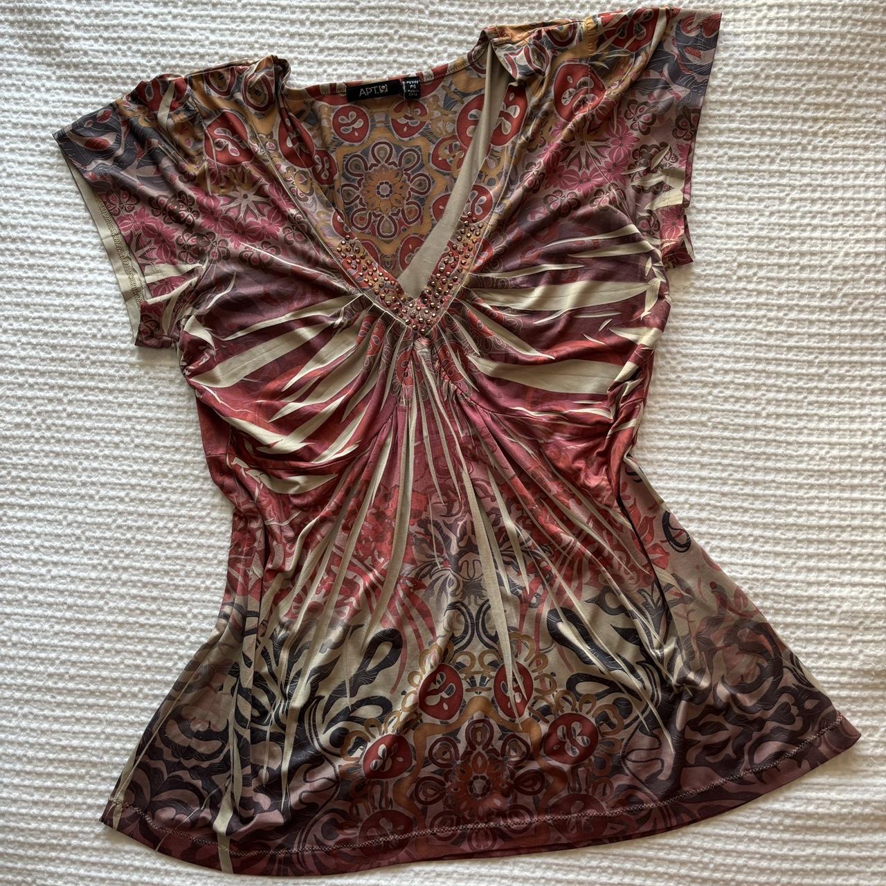 Apt. 9 Women's Blouse - Multi - S – y2k multi-col… - image 1