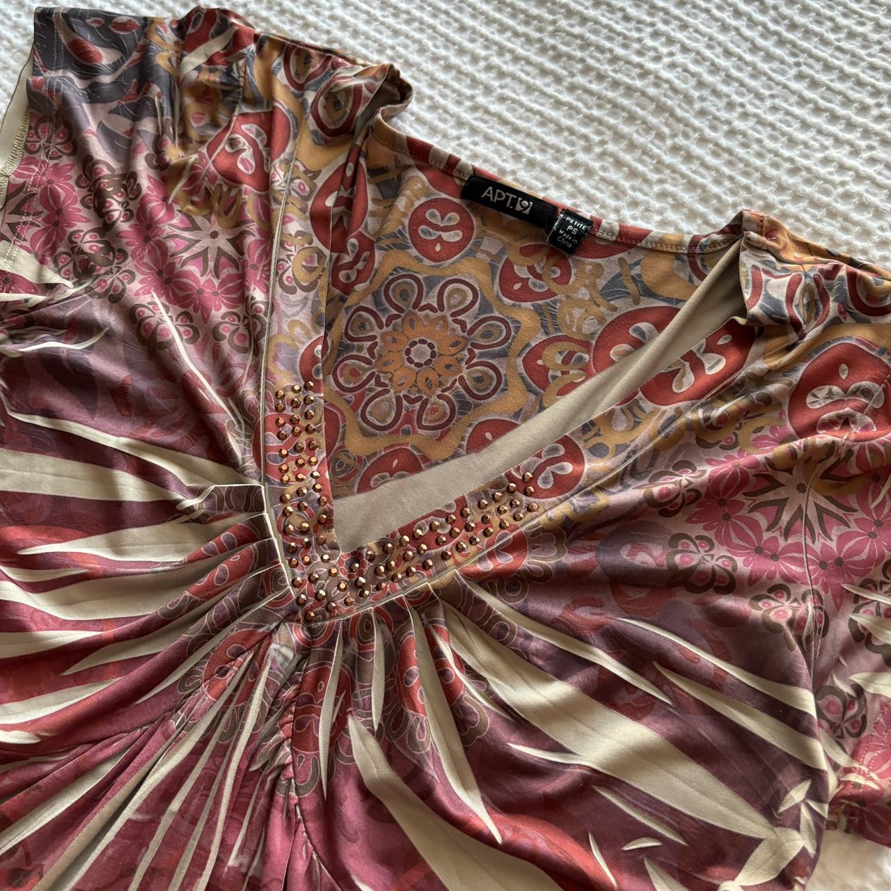 Apt. 9 Women's Blouse - Multi - S – y2k multi-col… - image 2