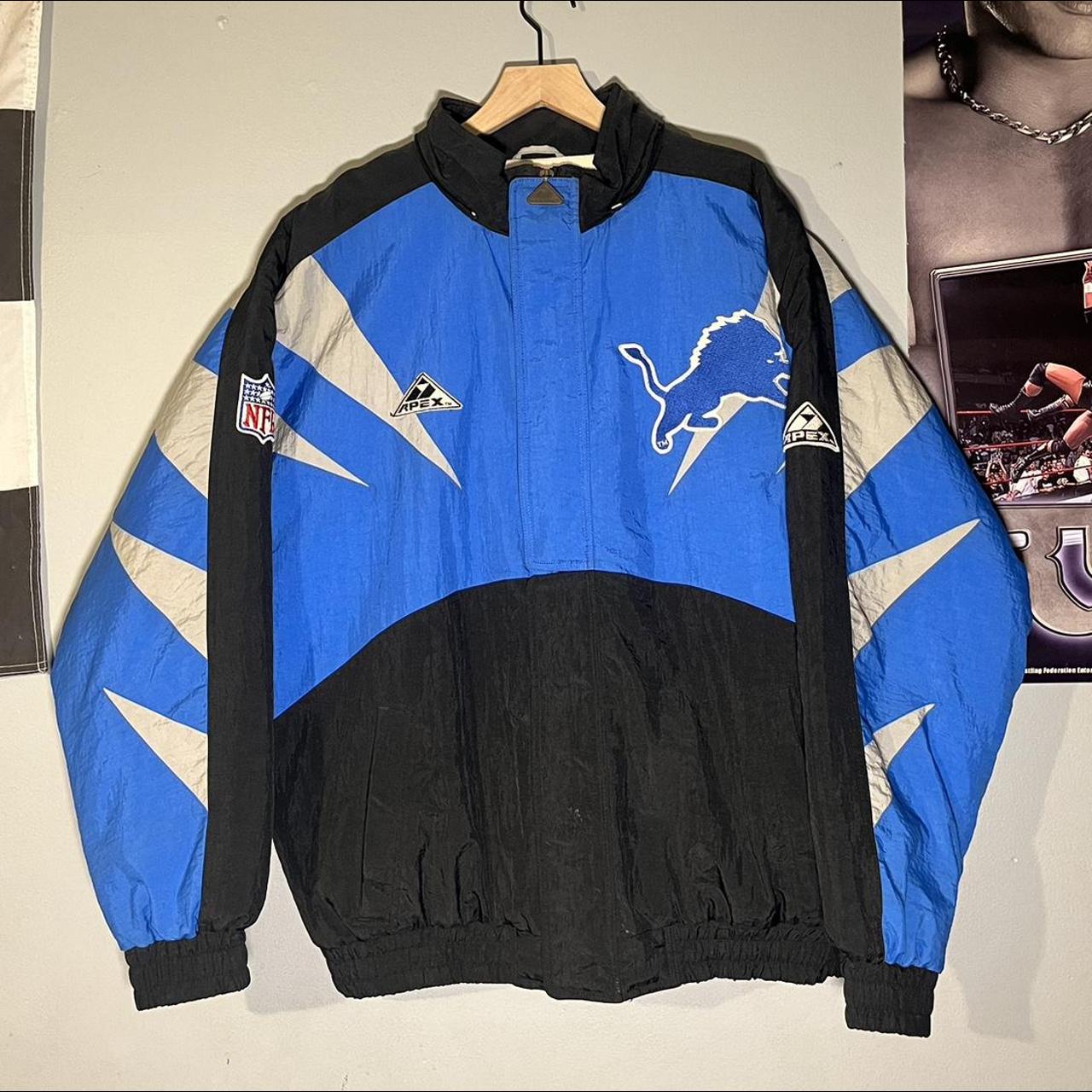 vintage detroit lions jacket
