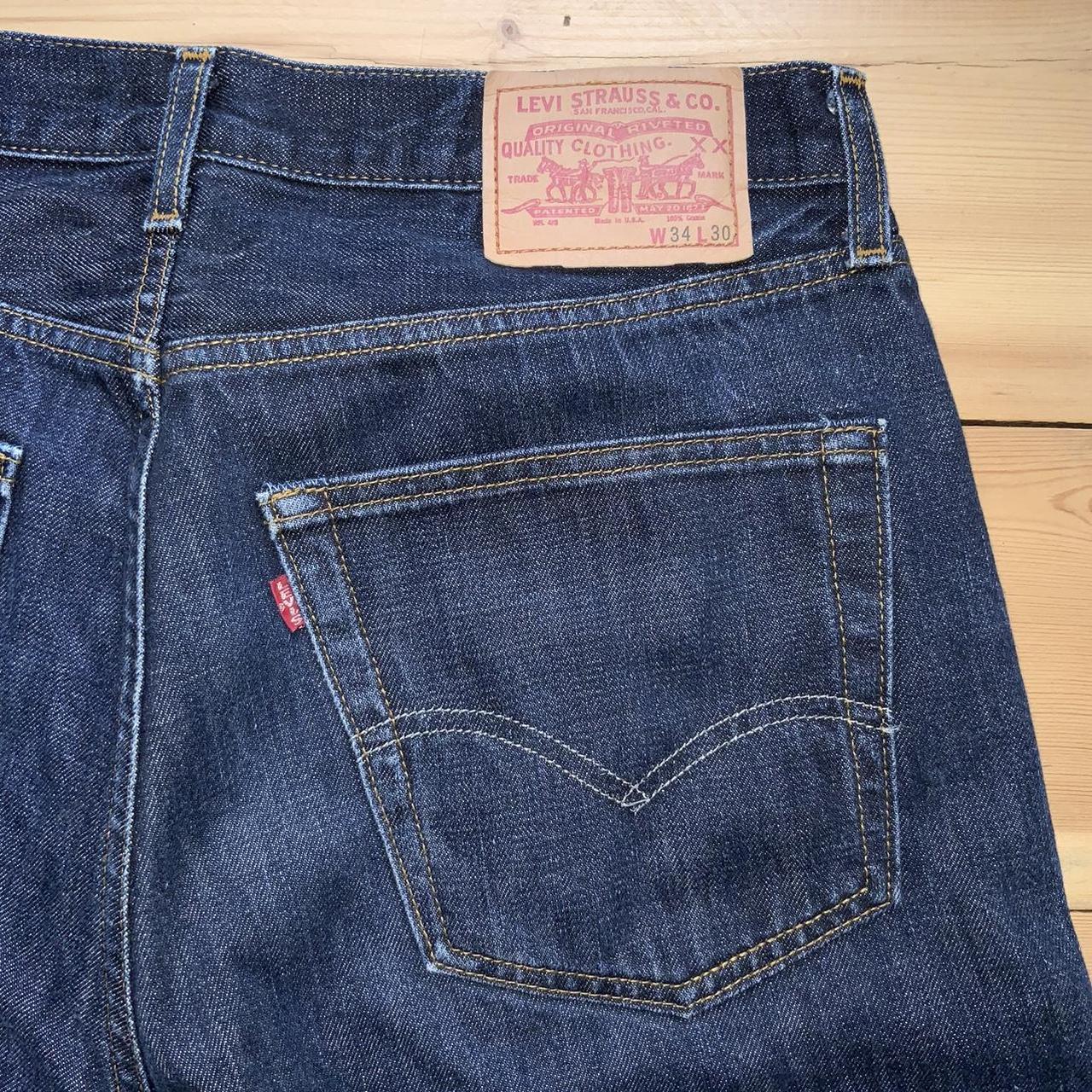 Rare Levi’s x Stussy LVC Vintage Selvedge Jeans... - Depop