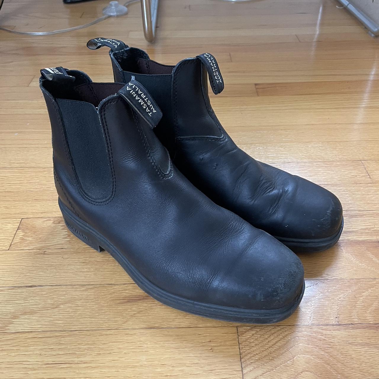 Blundstone 063 Men s Black Chelsea Boots. Square toe Depop