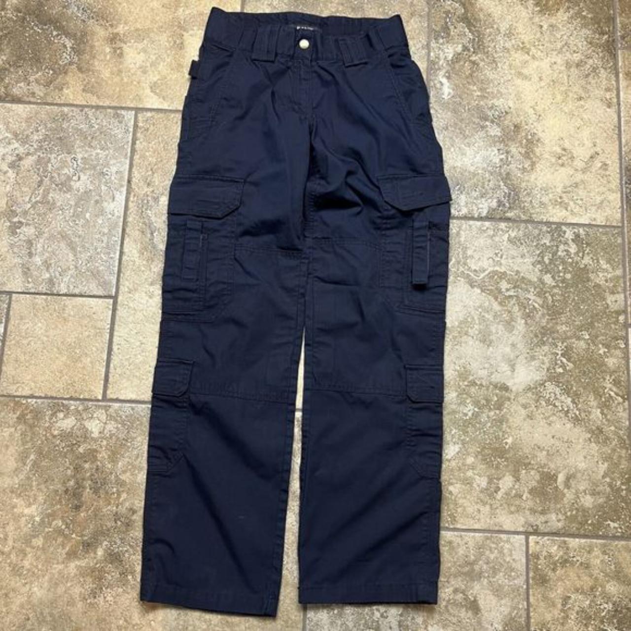 511 Tactical Pants Womens 4 29x30 Navy Blue Cargo... - Depop