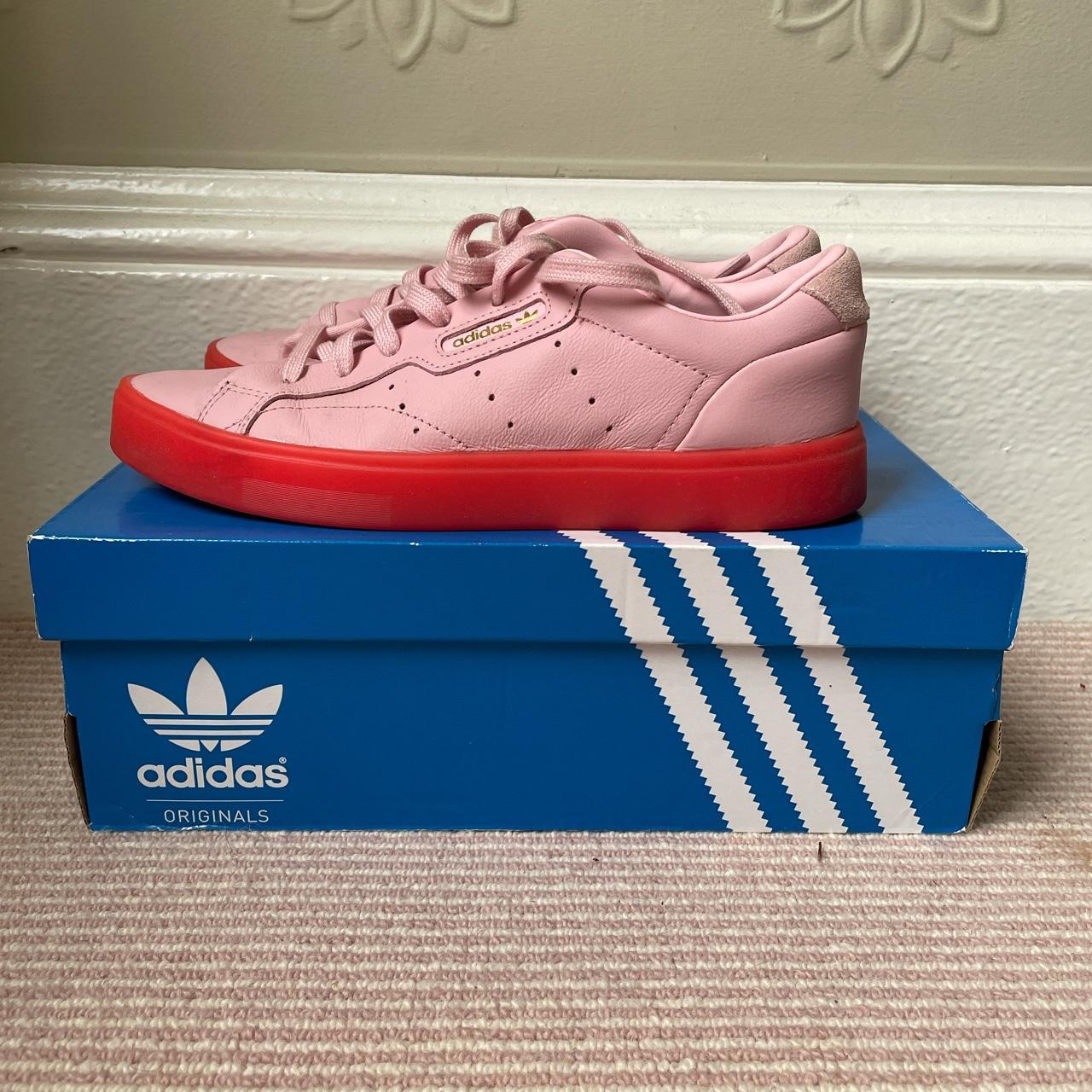 womens all pink adidas