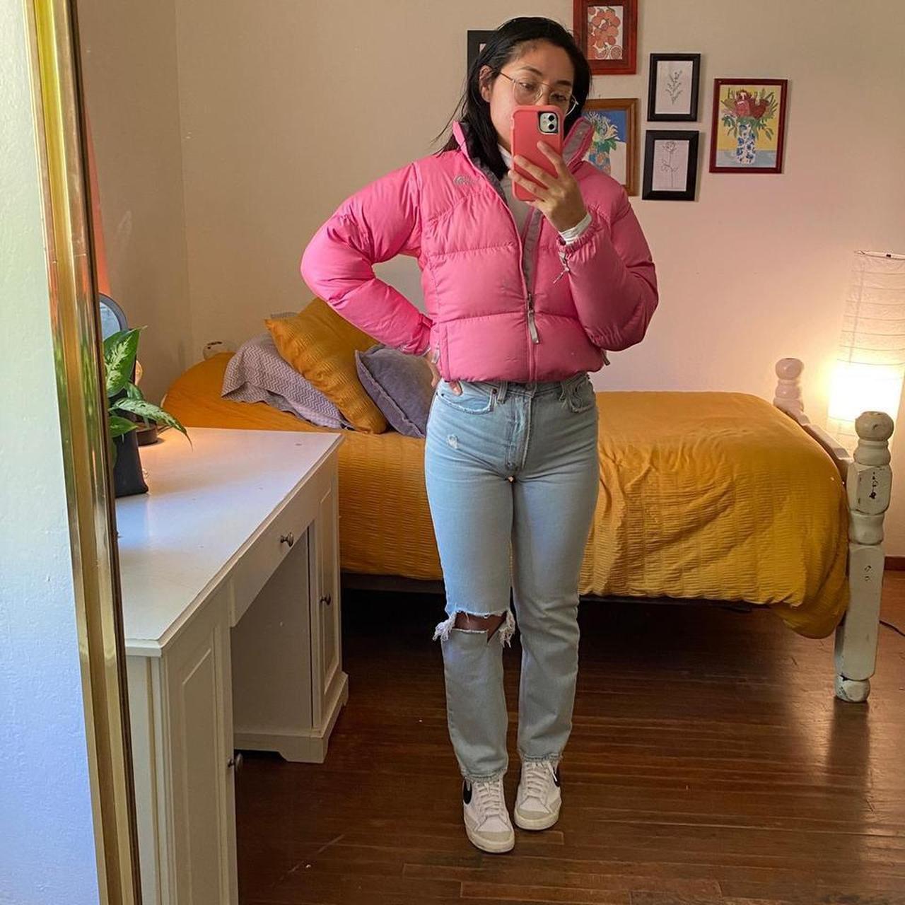 Puffer Jackets The North Face Pink Nuptse Jacket Pink Northface