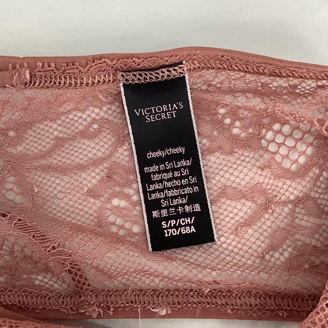 Victoria's Secret Pink Orange Thong Panty, Women's Fashion, New