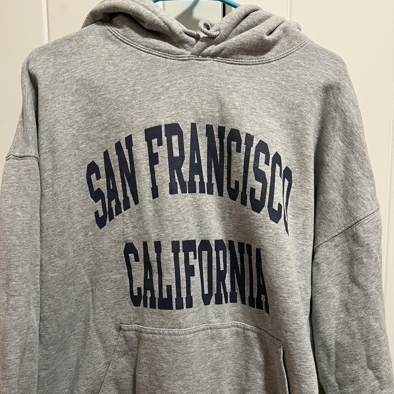 Brandy Melville San Francisco Hoodie one size Depop