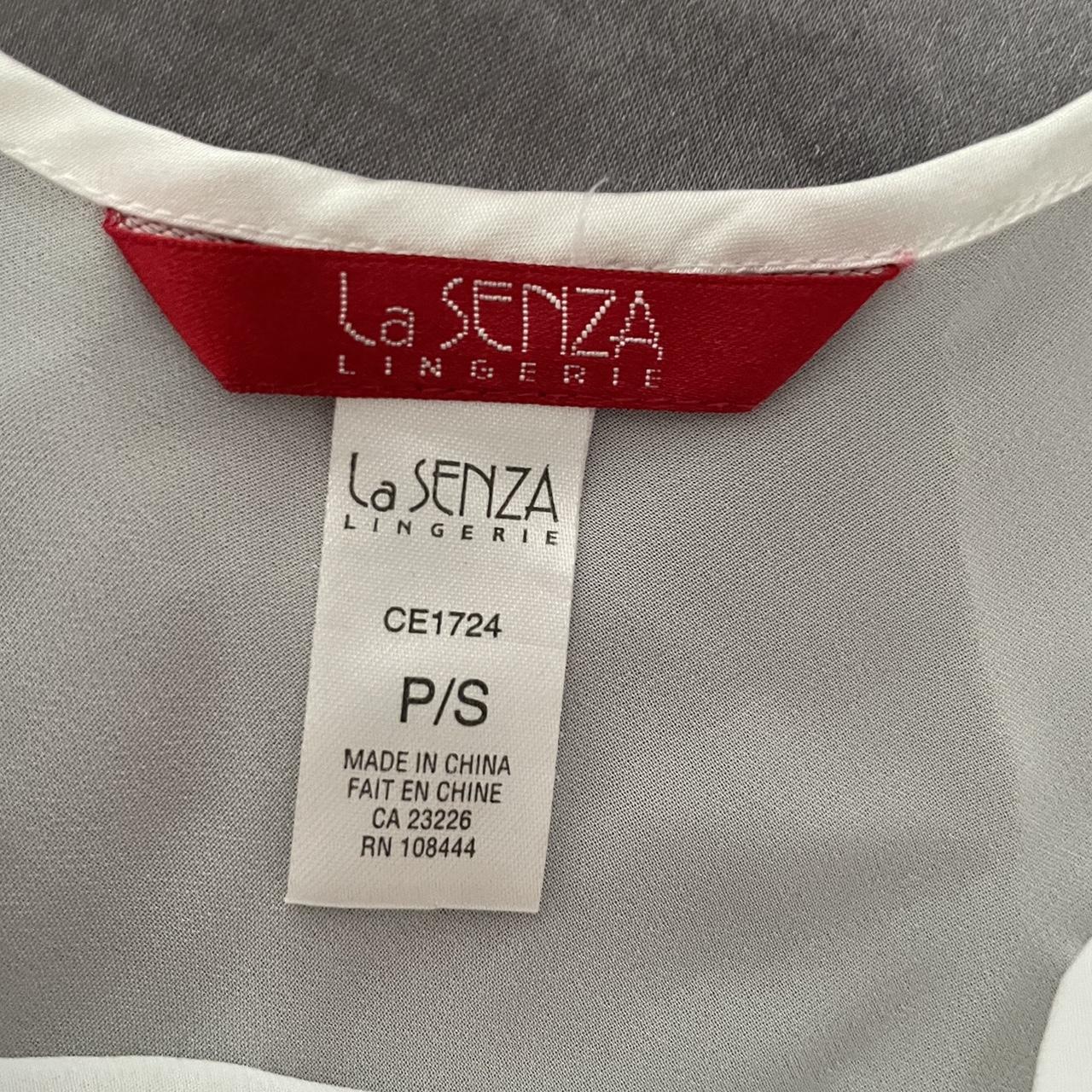 La SENZA sheer white lingerie top, it’s slightly... - Depop
