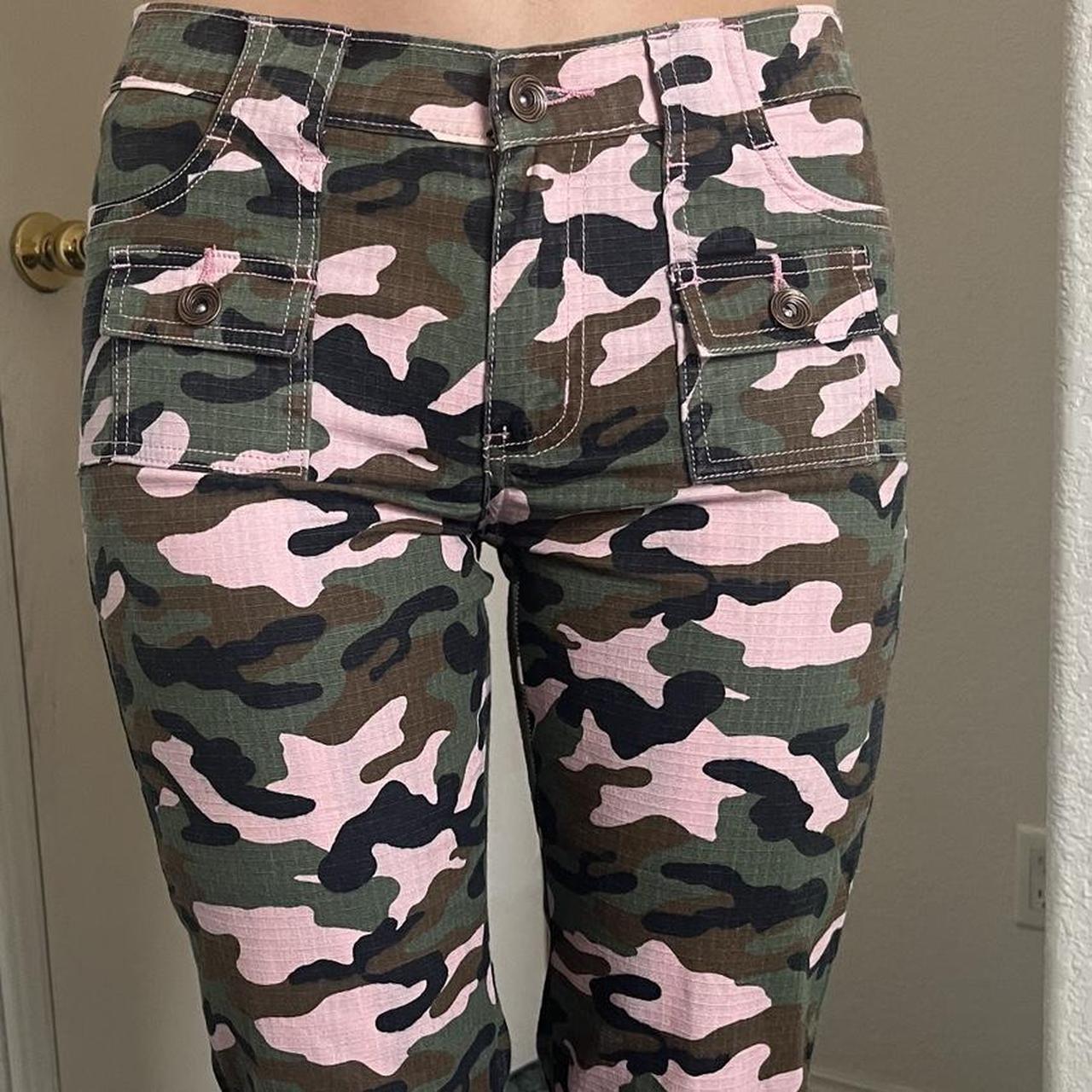 SheIn Girls Pink Camouflage Polyester Sweatpants Trousers Size 9 Month –  Preworn Ltd