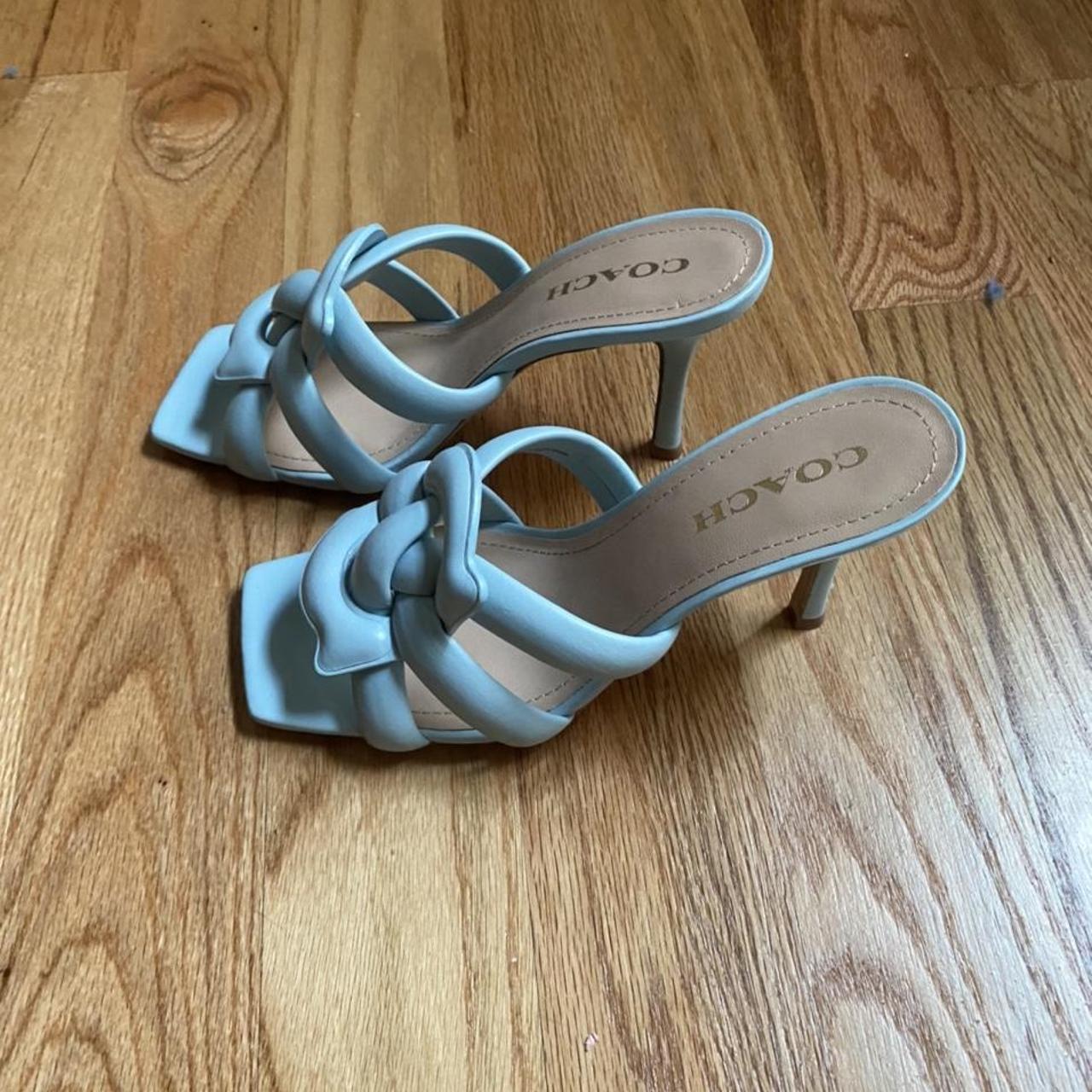 Coach blue hot sale sandals