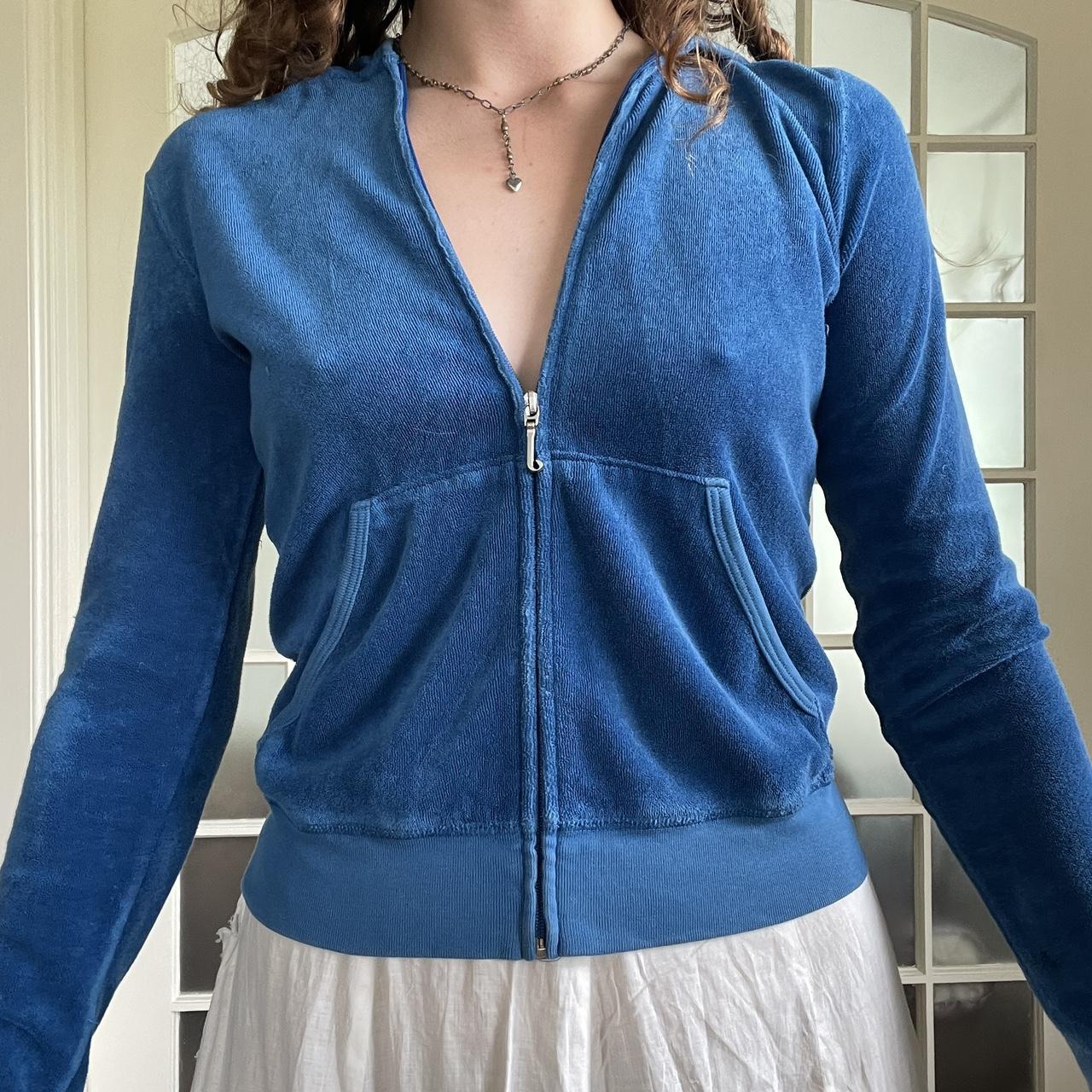 Juicy couture zip up Juicy hoodie zip up tracksuit... - Depop