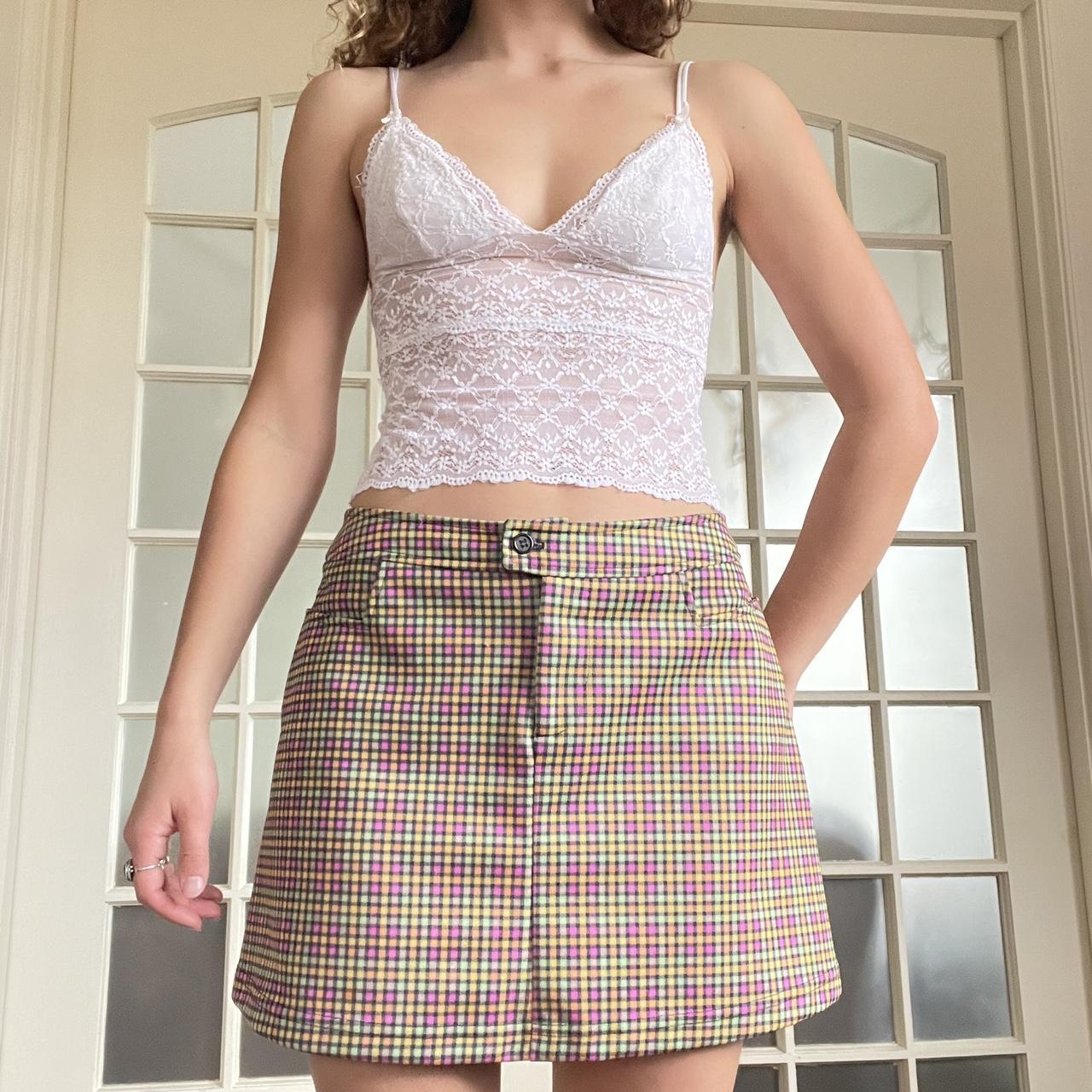 【as\"on】VINTAGE MINI SKIRT All Skirts – The Vintage Twin