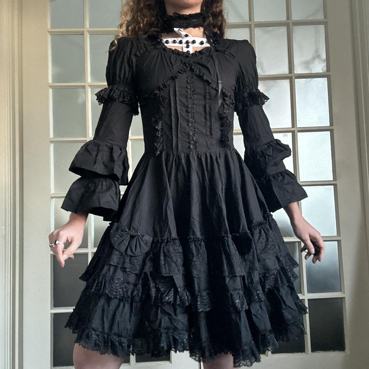 Black Gothic Dress – I Want It Black