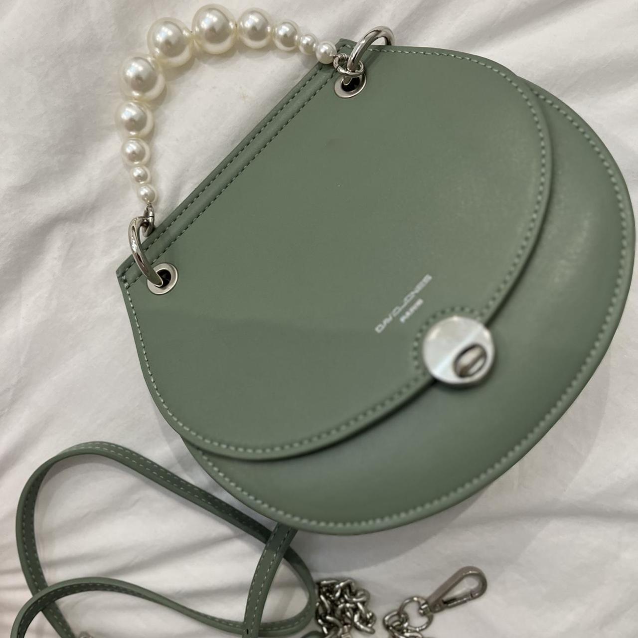 DAVID JONES crossbody bag with Pearl Handle > David Jones Bags