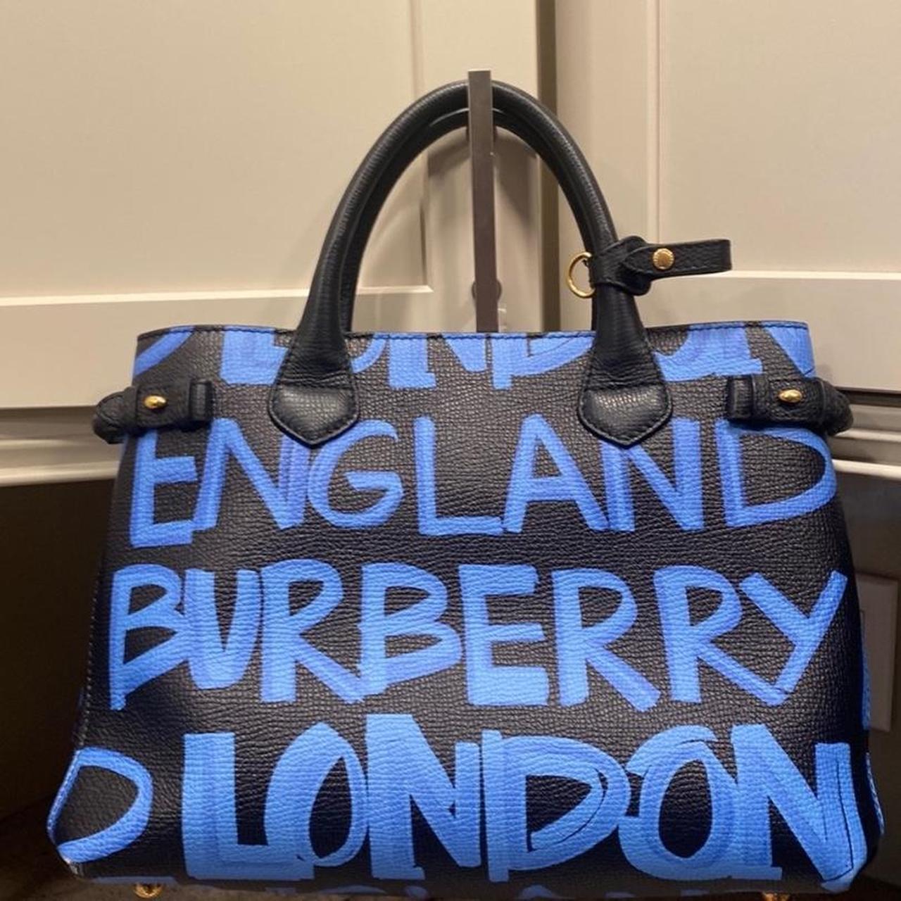 Burberry graffiti shop bag