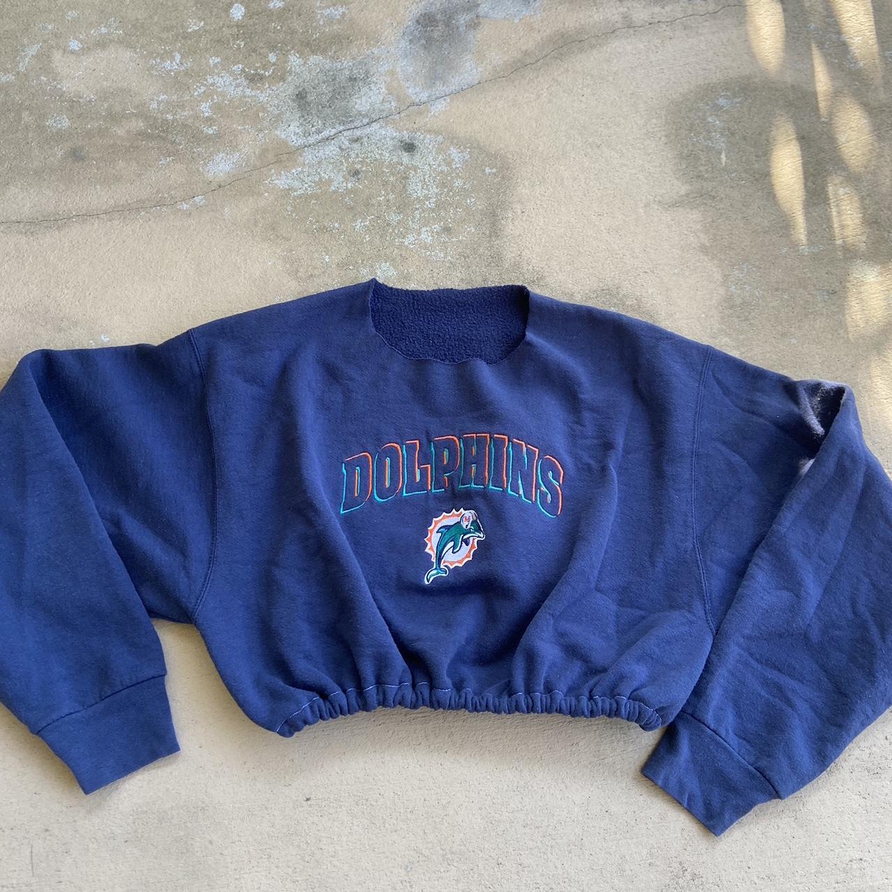 VINTAGE MIAMI DOLPHINS SWEATSHIRT #Miamivintage - Depop