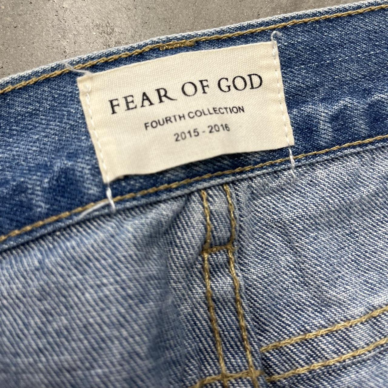 Fear of god store 4th collection jeans