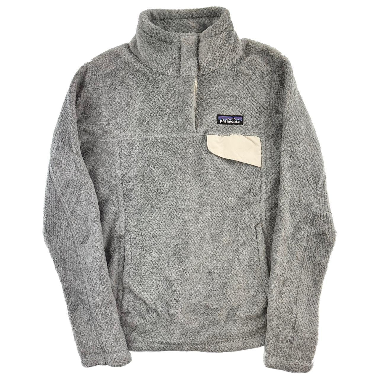 Patagonia Women's Grey Jumper | Depop