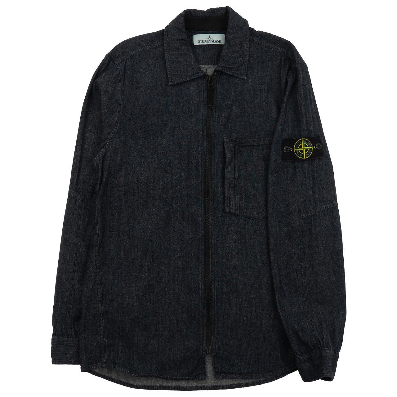 Vintage stone island on sale overshirt