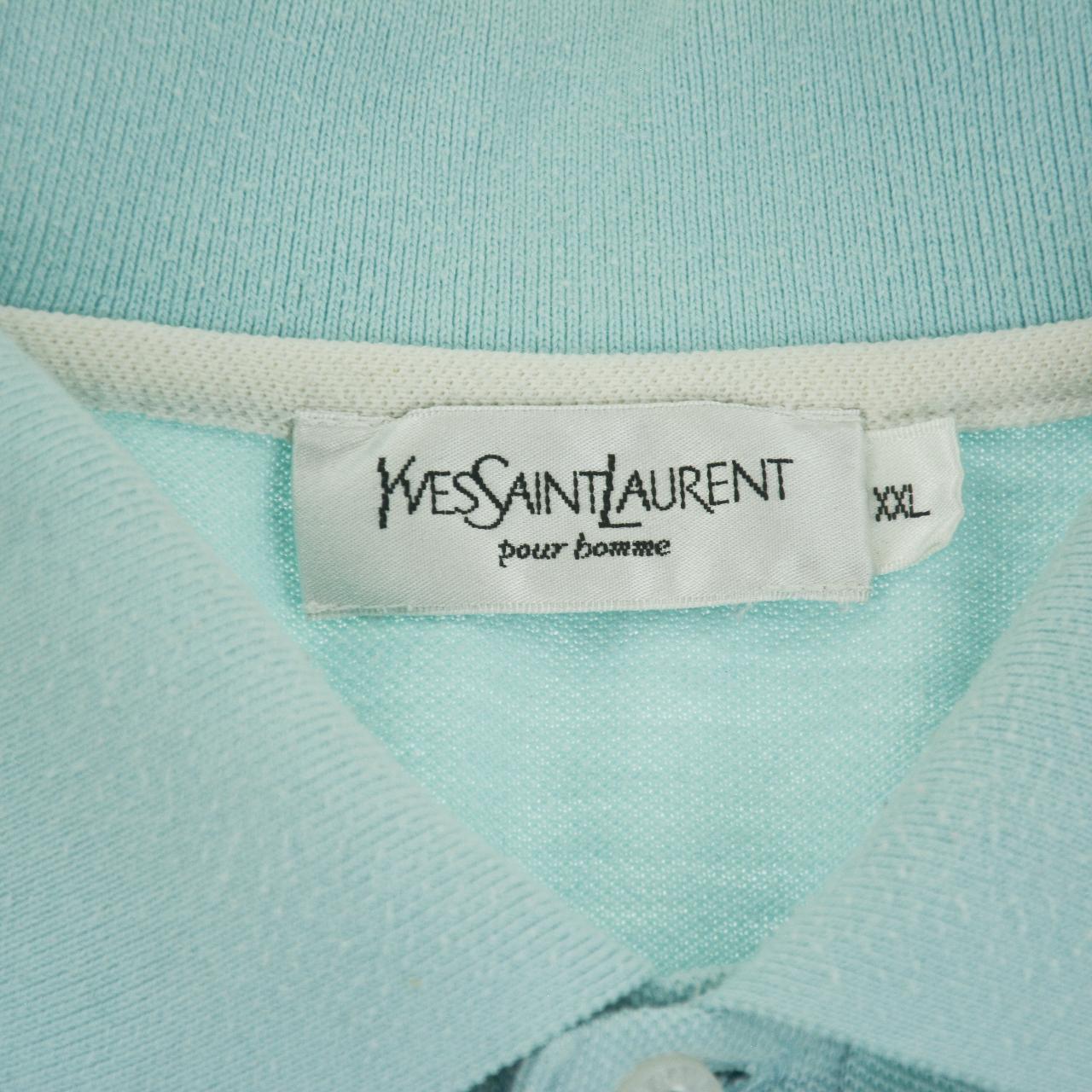 Vintage YSL Yves Saint Laurent Polo Shirt Size... - Depop