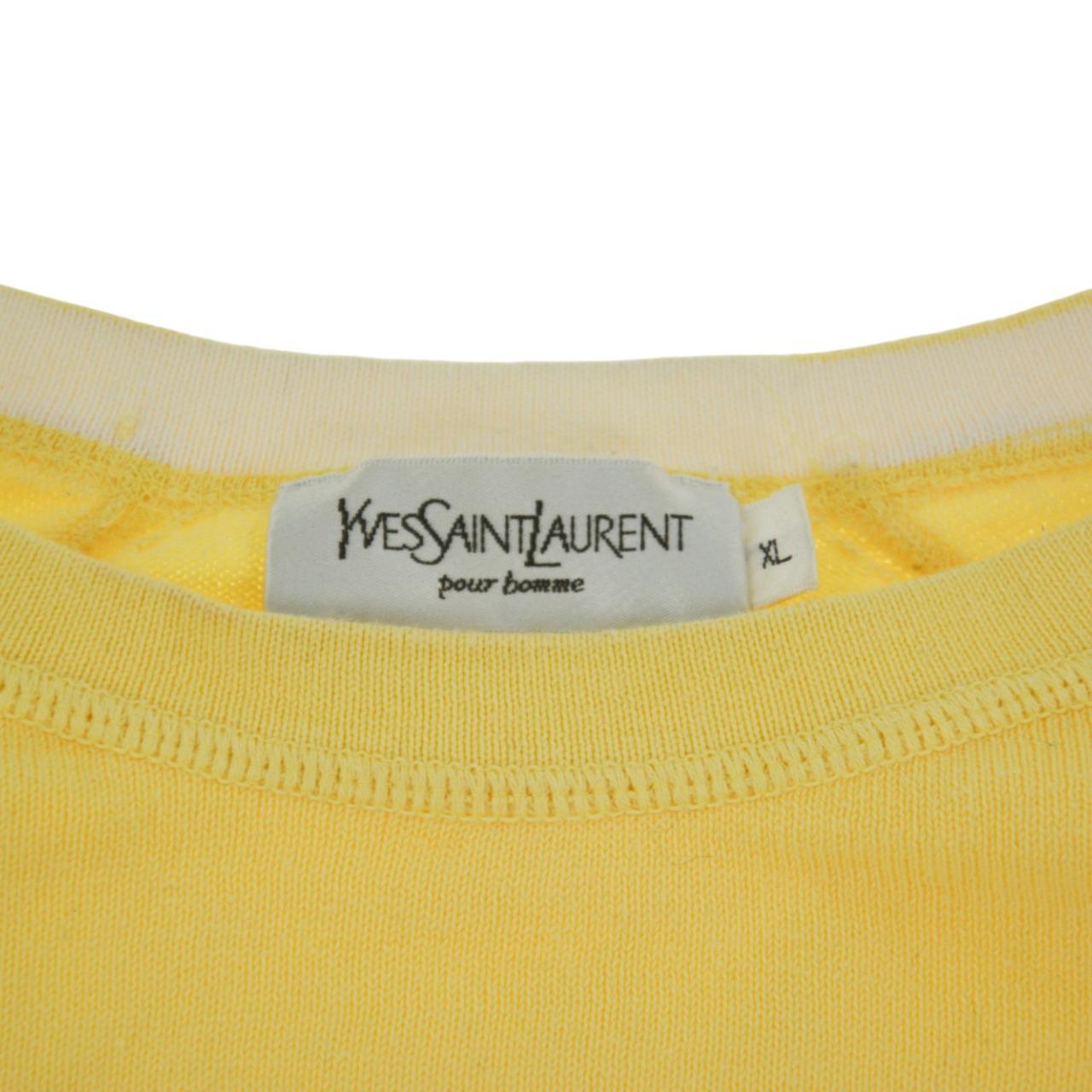 Yves saint hotsell laurent yellow jumper