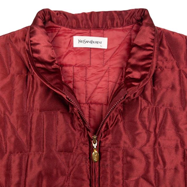 Vintage YSL Yves Saint Laurent Zip Up Jacket Size | Depop