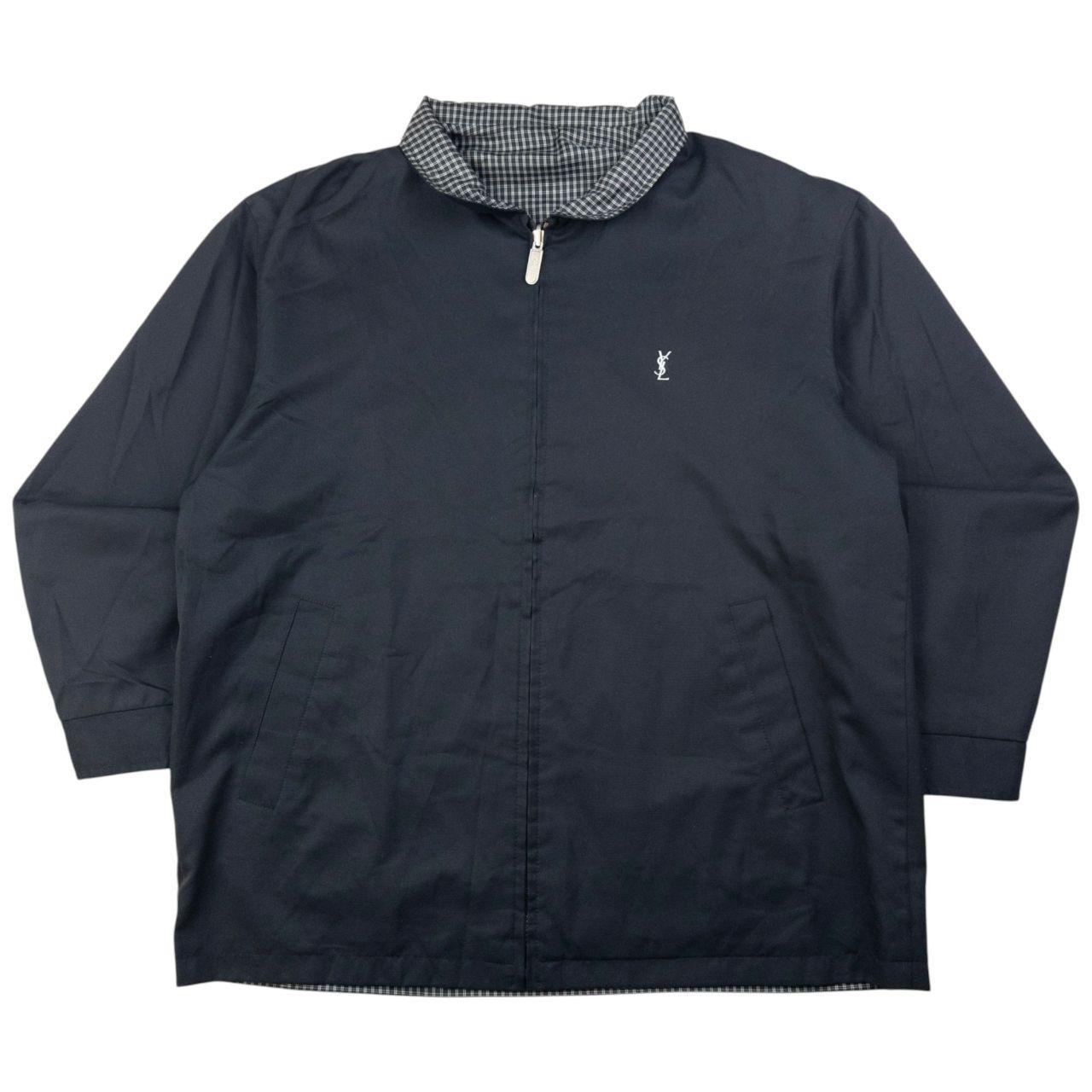 YSL 完売品 Yves Saint Laurent ジャケット Vintage YSL Yves Saint Laurent Zip Up Jacket Size | Depop