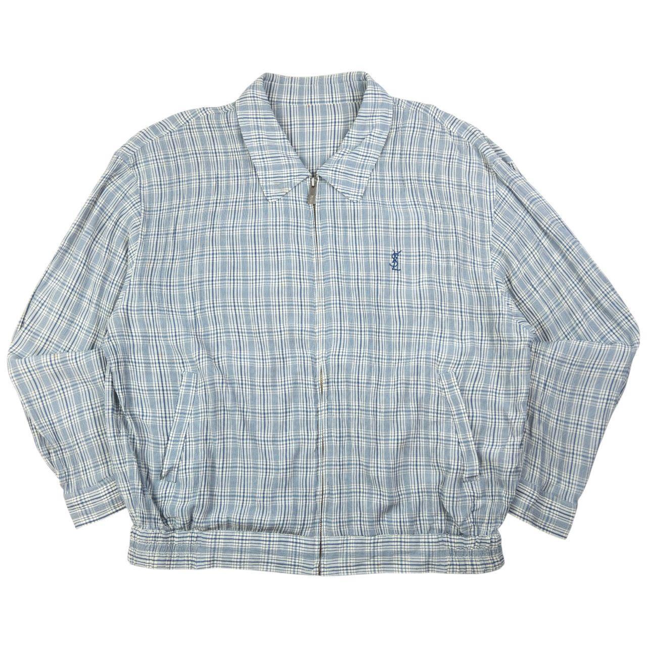 Vintage YSL Yves Saint Laurent Zip Up Jacket Size | Depop