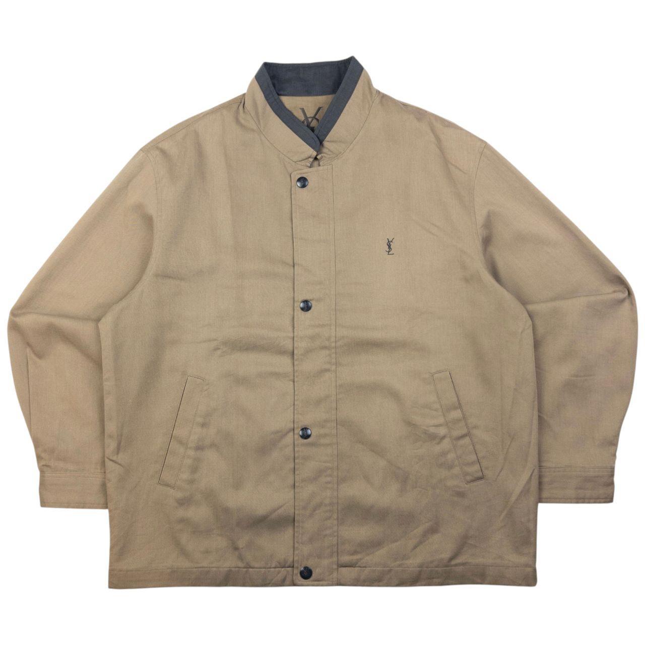 Vintage YSL Yves Saint Laurent Zip Up Jacket Size | Depop