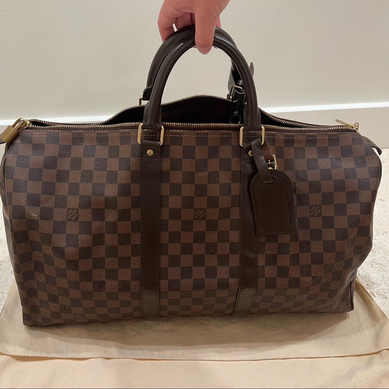 Louis Vuitton Holdall with original dustbag LV... Depop