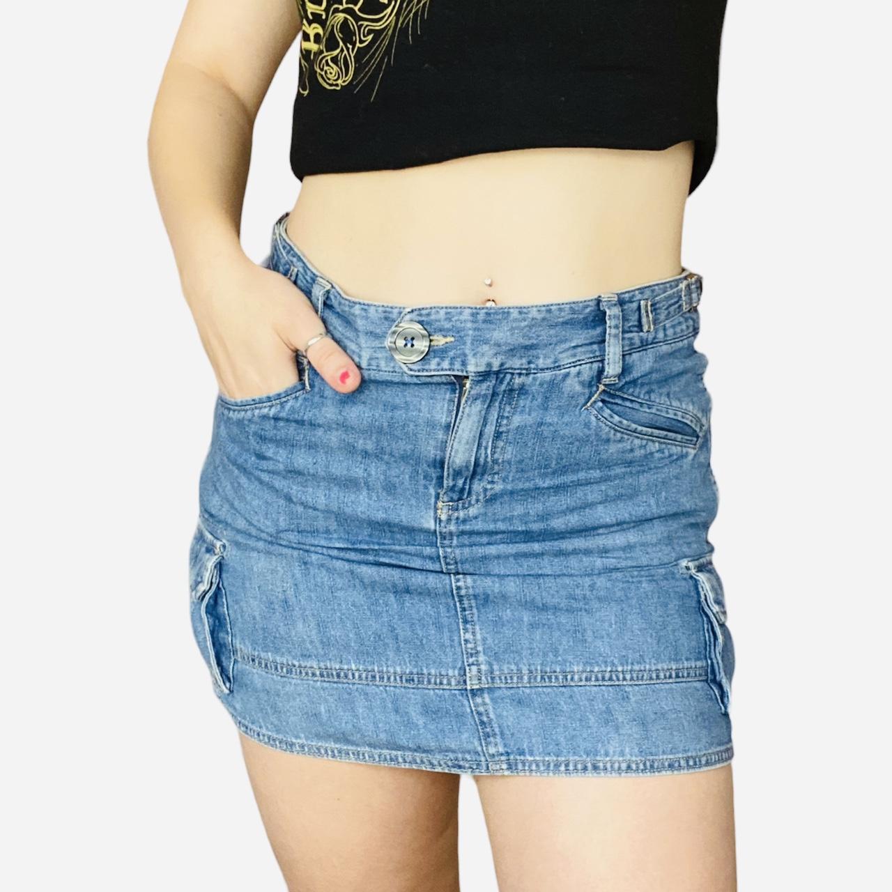 Y2k cargo mini skirt. Brand: Sonoma Model is a... - Depop