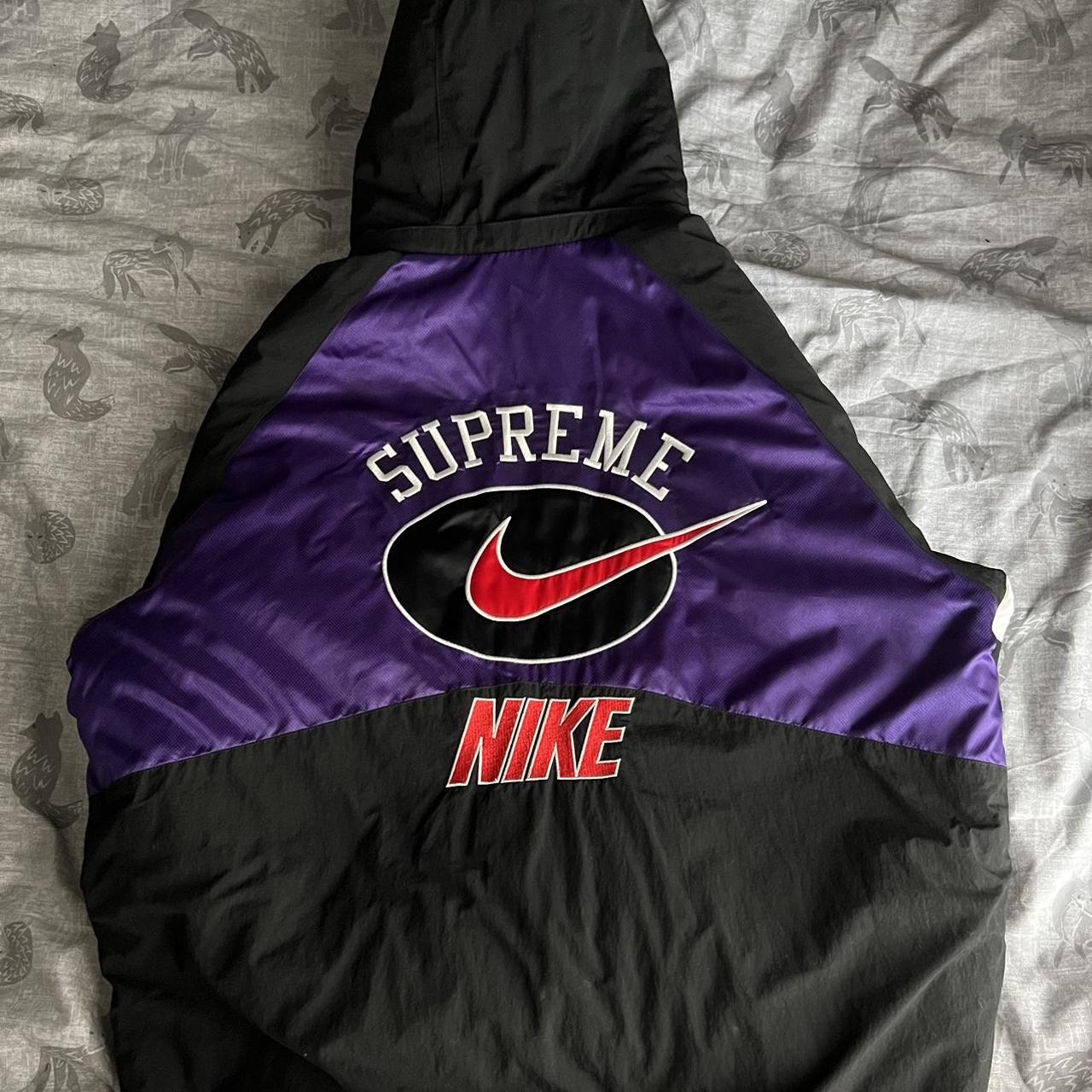 た*ん様 Supreme x Nike Track Jacket Purple Supreme x Nike Track Jacket Purple | Senikersku