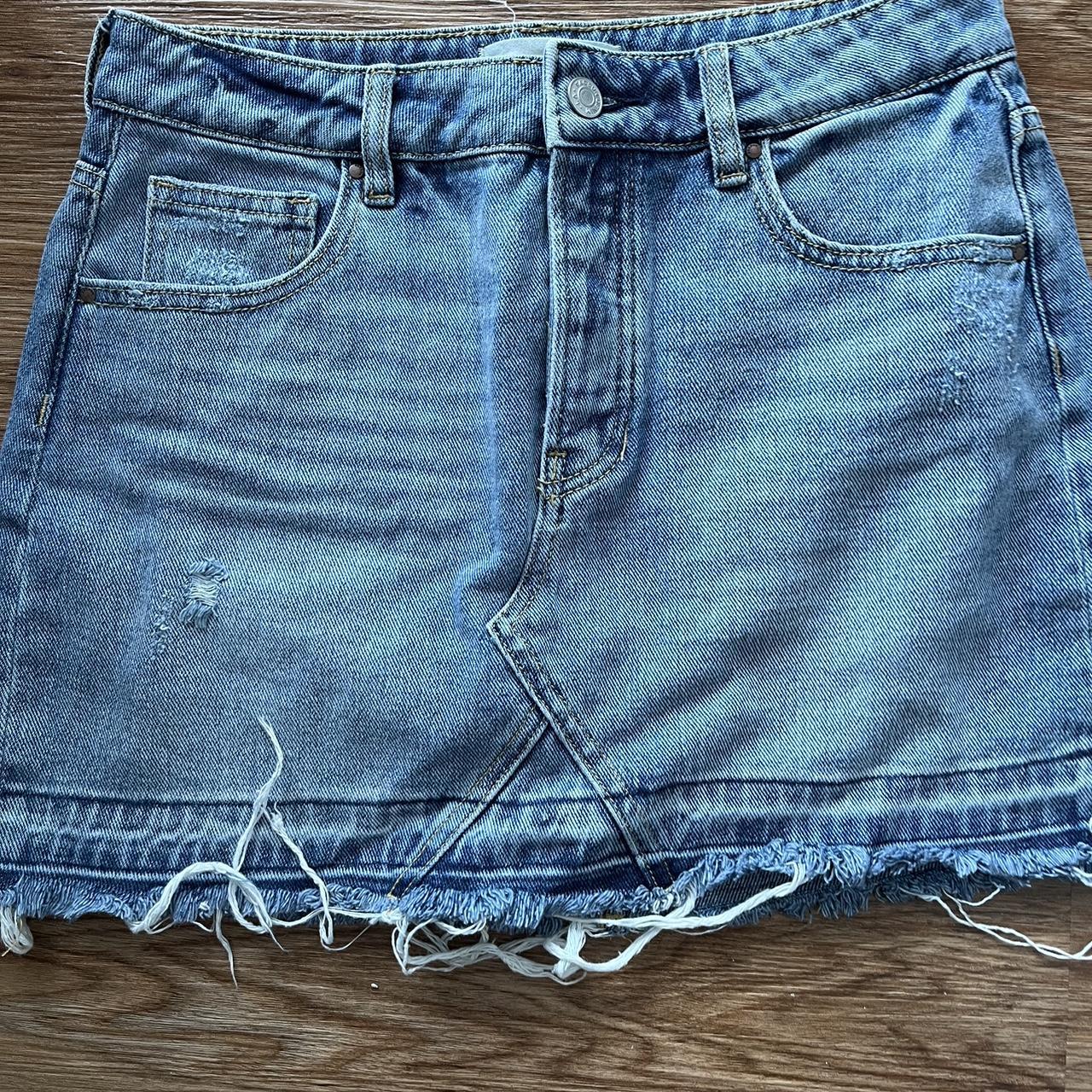 Size 27 Pacsun jean skirt Depop