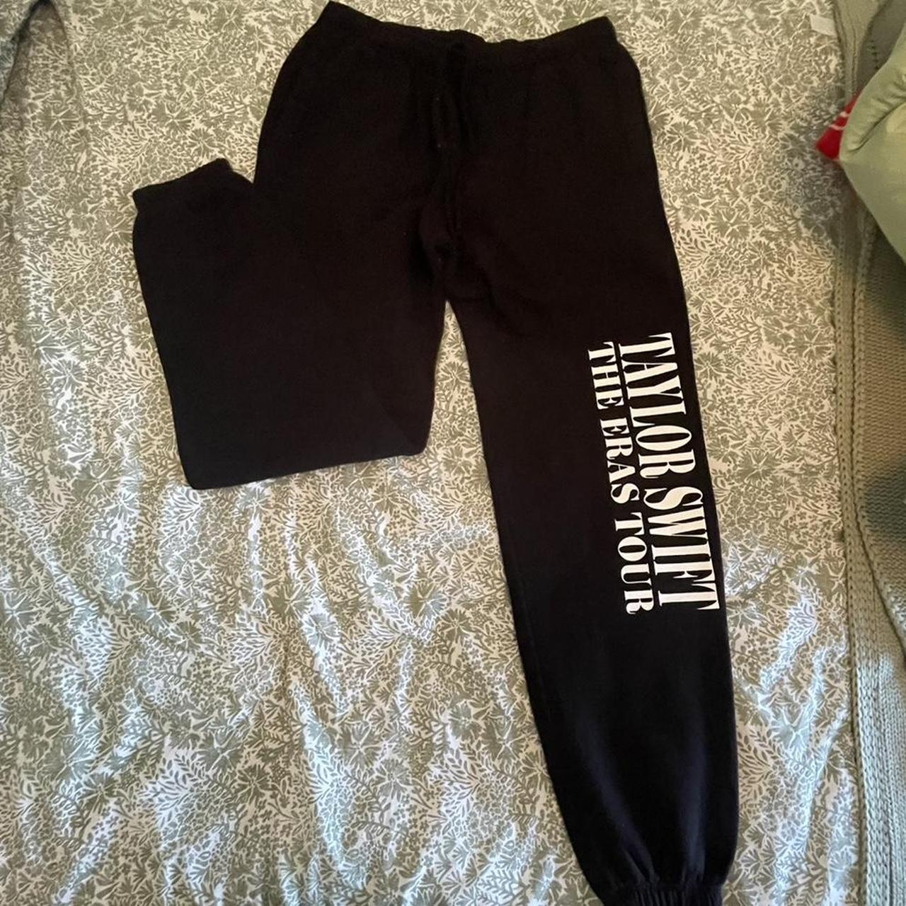 Women's Black and White Joggers-tracksuits | Depop