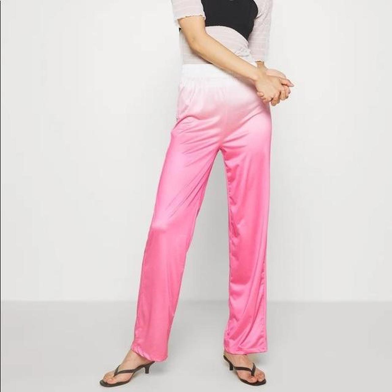 Hosbjerg Women's White and Pink Trousers (3)