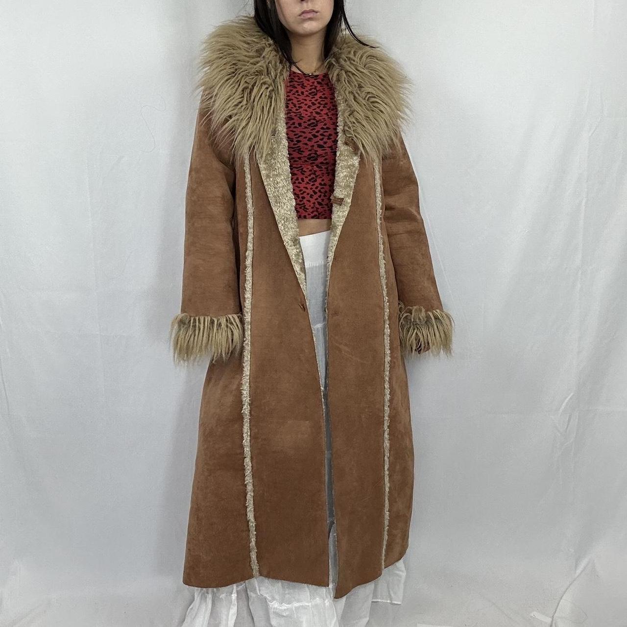 Vintage Fur Penny Lane Coat amazing condition -... - Depop
