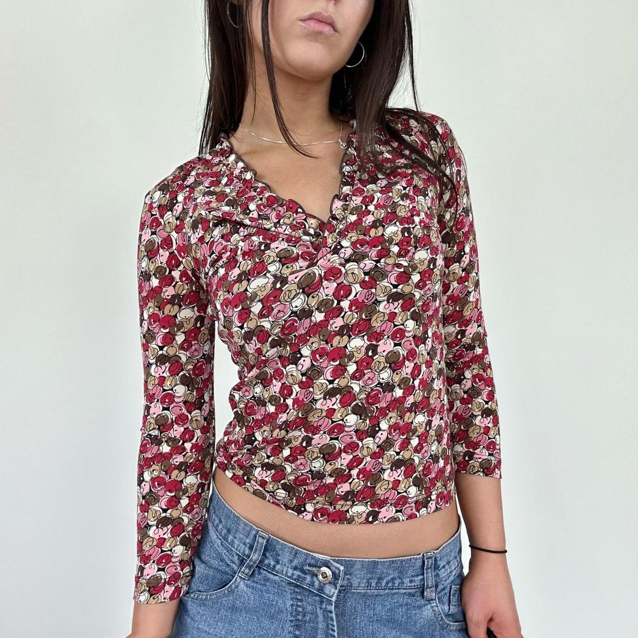 Bcbg floral top online