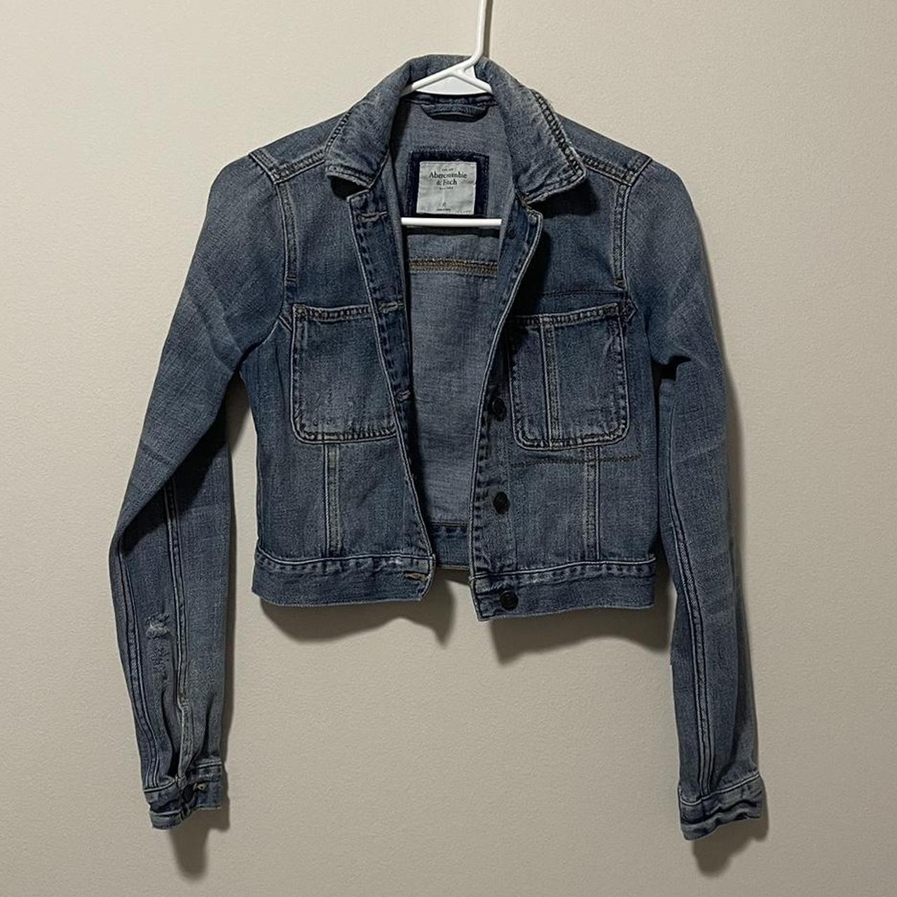 jean jacket for womens abercrombie