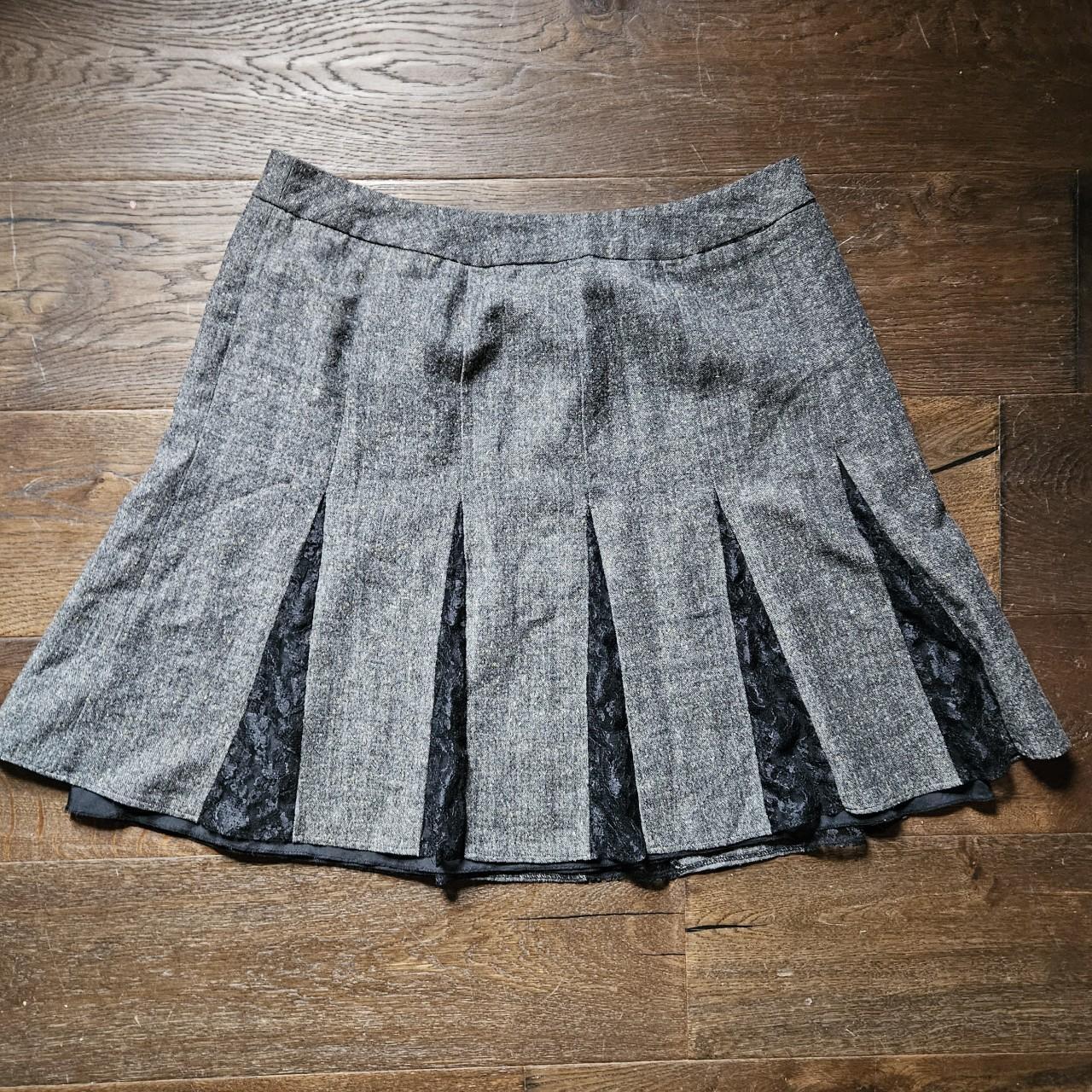 Gray shop skirt 90s