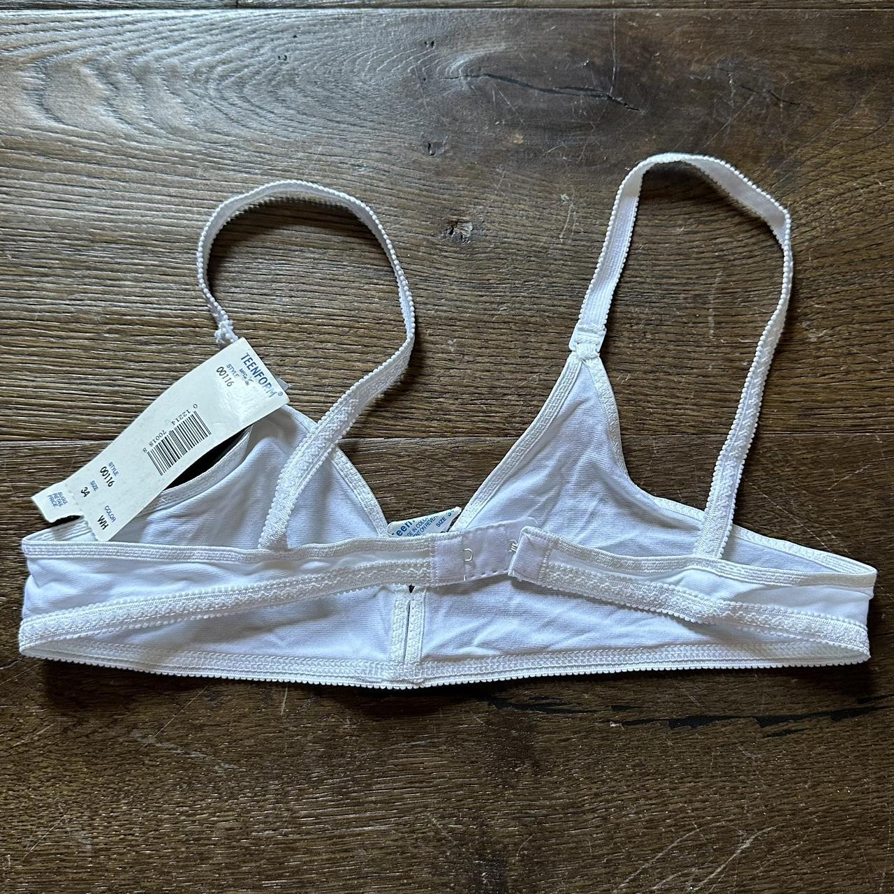 teenform 90s deadstock nylon micro bralette Vintage dead... | Depop