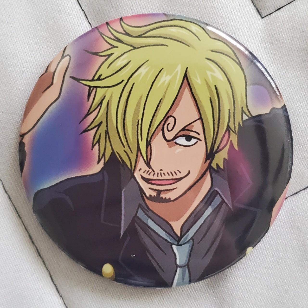 Handmade 58mm(2.25) Button - Anime: One Piece - - Depop